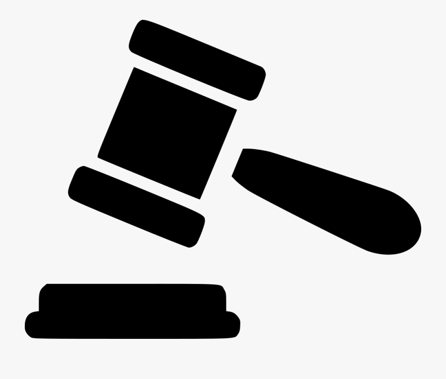 Gavel Svg Vector - Gavel Icon Png, Transparent Clipart