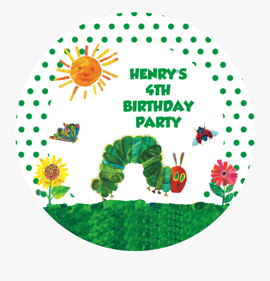 Very Hungry Caterpillar, Transparent Clipart