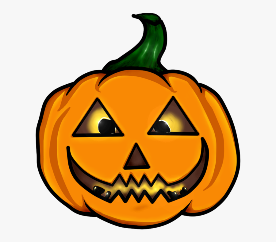 Transparent Pumpkin Clipart Transparent Background - Jack-o'-lantern, Transparent Clipart