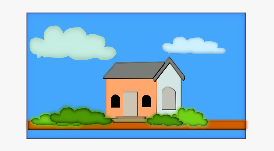 صورة منزل مرسوم, Transparent Clipart