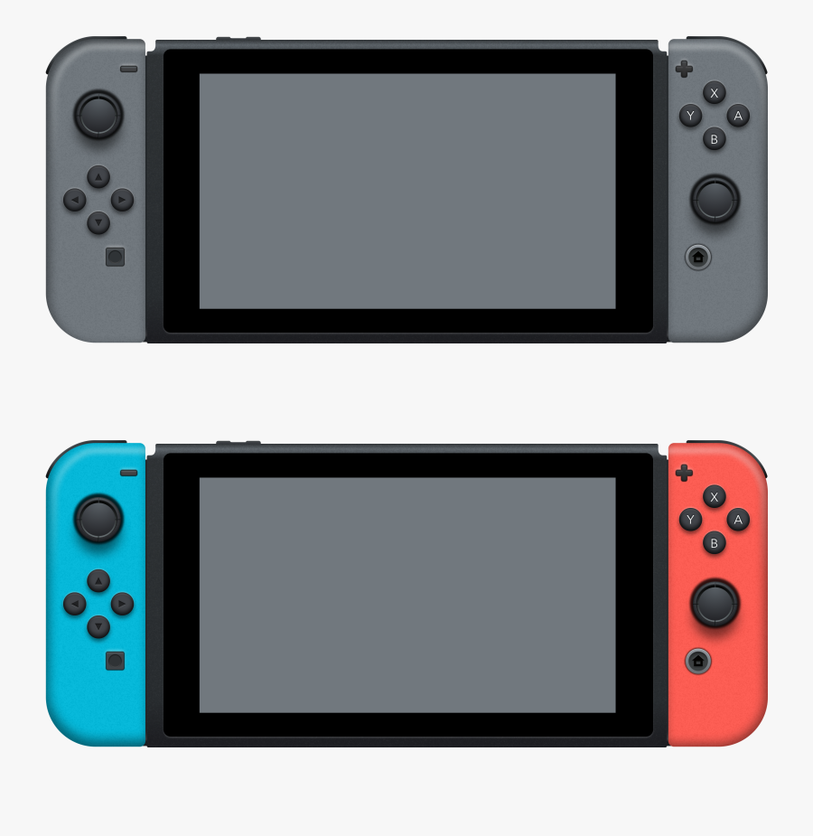 Nintendo Switch Console Png, Transparent Clipart