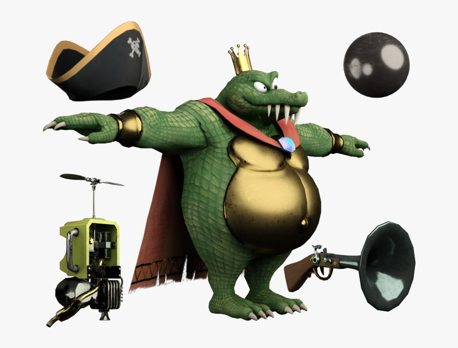 Super Smash Bros - Smash Ultimate King K Rool, Transparent Clipart