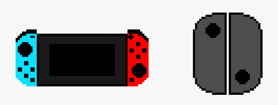 Nintendo Swtich Png - De Pixel Art Nintendo Switch, Transparent Clipart