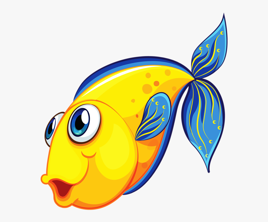 Fish Drawing Clip Art - Transparent Background Fish Clipart Png, Transparent Clipart