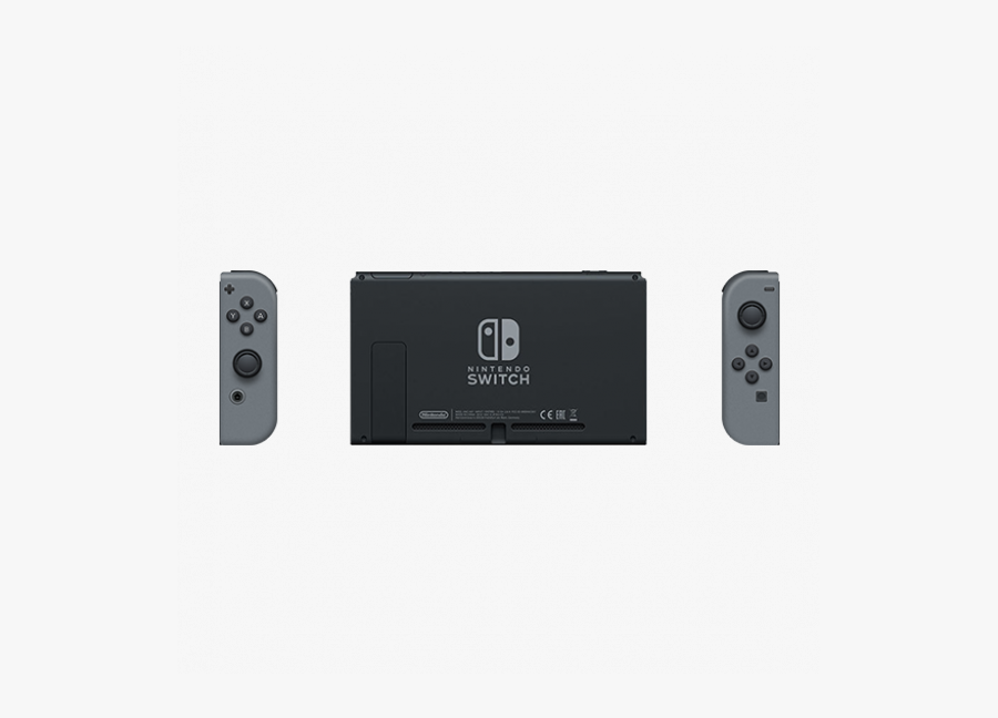 Nintendo Switch Png - Back Of The Nintendo Switch, Transparent Clipart