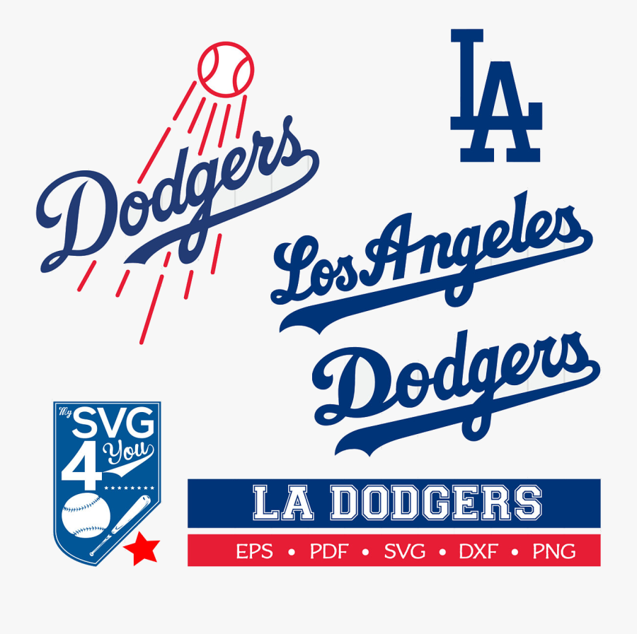 Dodgers La Clipart Free Tideas Transparent Png - Angeles Dodgers, Transparent Clipart