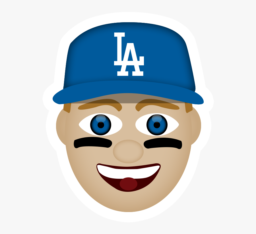 Transparent Los Angeles Dodgers Clipart - Dodgers Players Emoji, Transparent Clipart