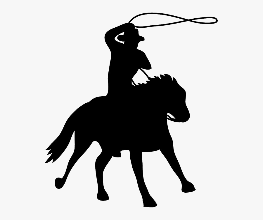 Cowboy Png Background Image - Silhouette Cowboy Clip Art, Transparent Clipart