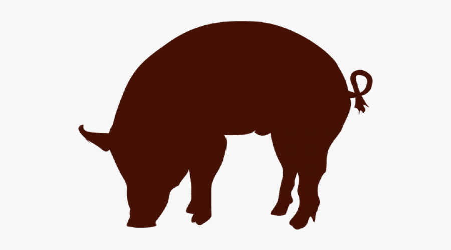 Pig Silhouette Transparent, Transparent Clipart
