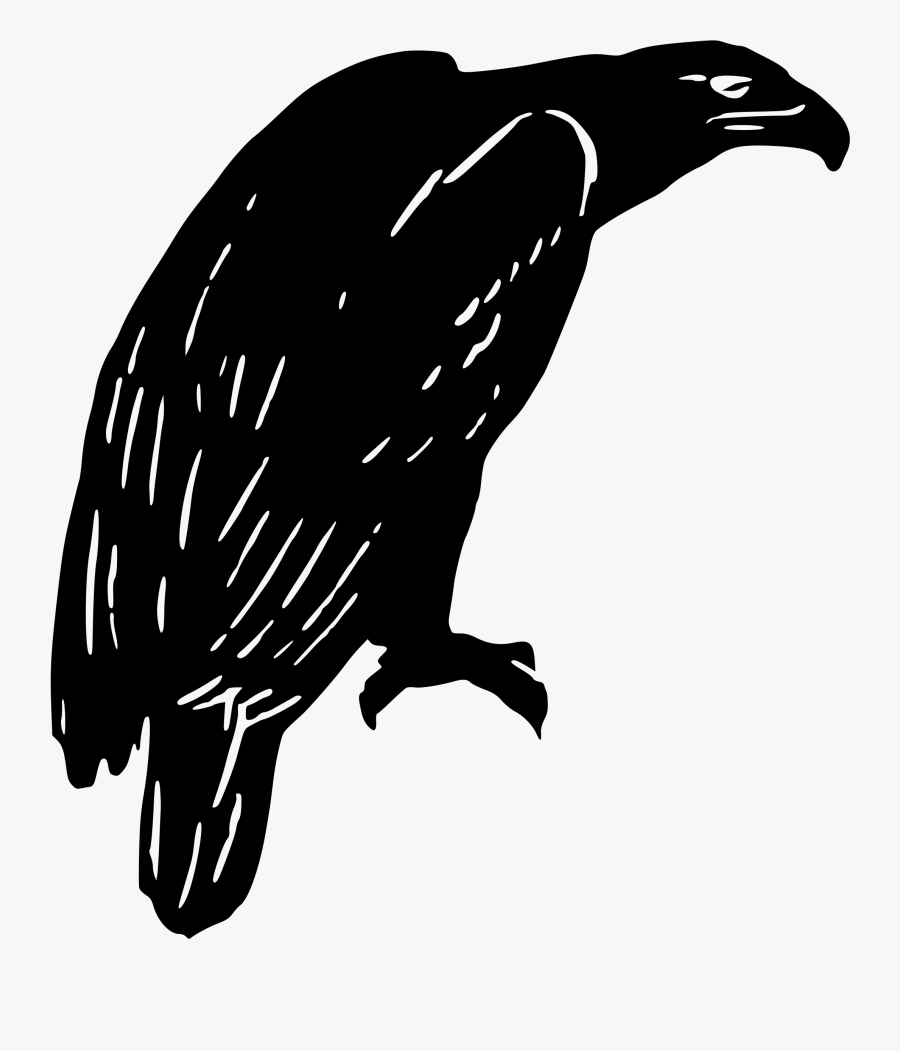 Eagle Silhouette Clip Arts - Silhouette, Transparent Clipart