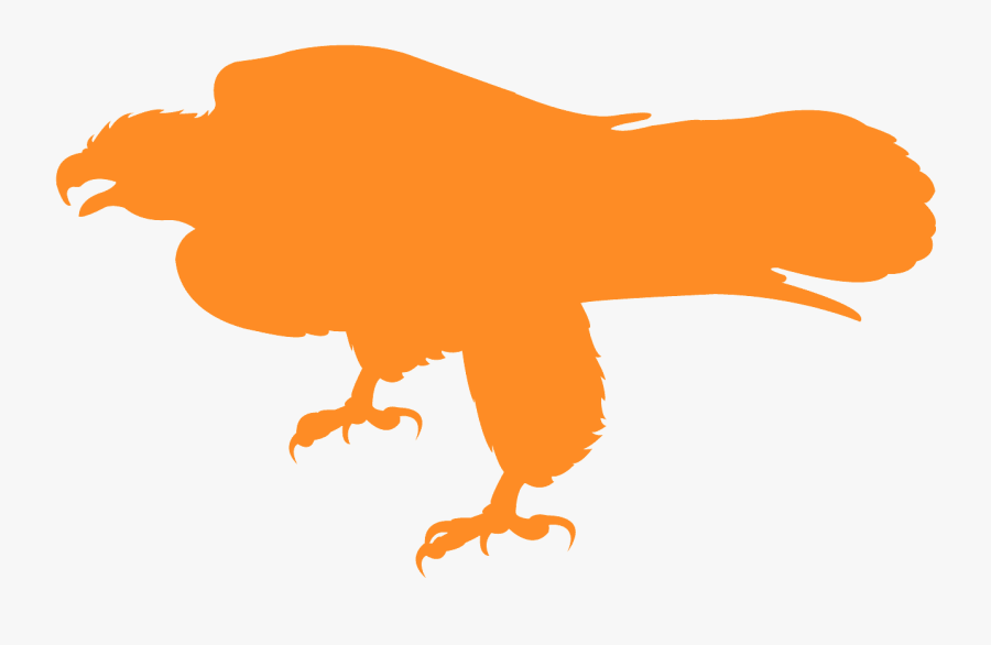 Bald Eagle Grey Silhouette, Transparent Clipart