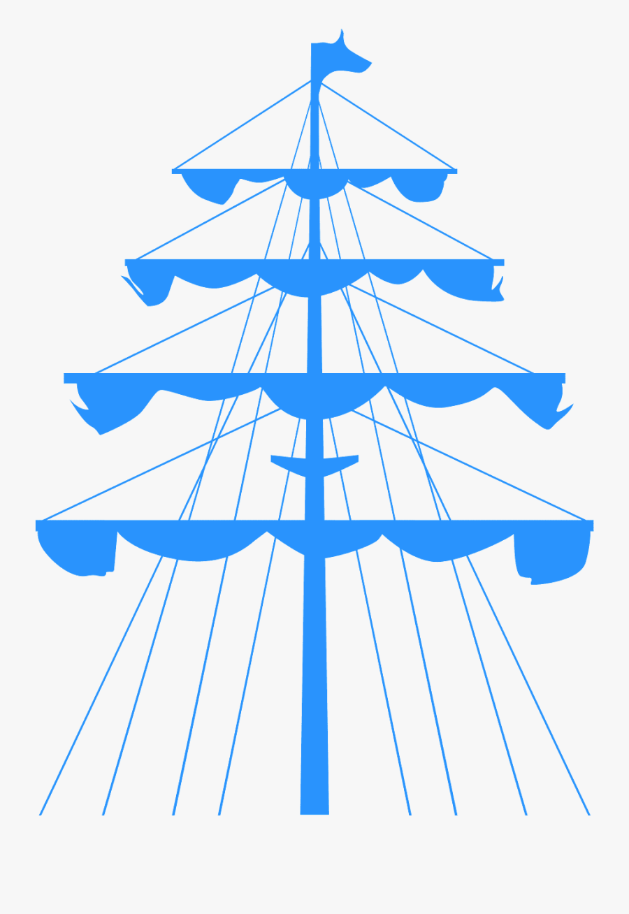 Mastil De Un Barco Dibujo, Transparent Clipart