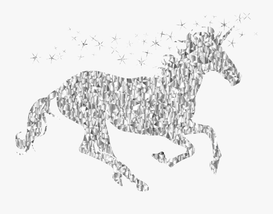 Unicorn Silhouette Png - Draw A Unicorn Silhouette, Transparent Clipart