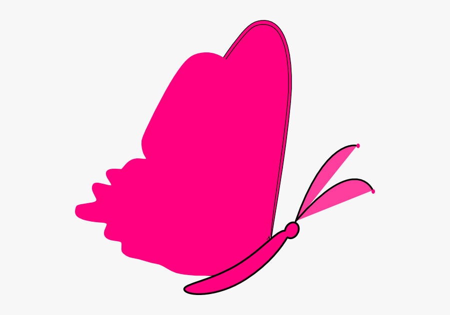 Transparent Participation Clipart - Green Butterfly Silhouette, Transparent Clipart