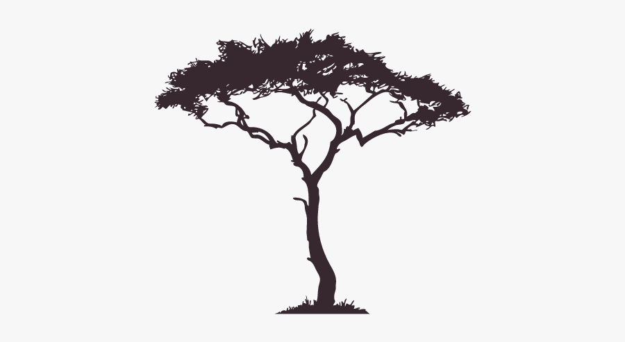 African Decal Google Search - African Tree Silhouette Png, Transparent Clipart