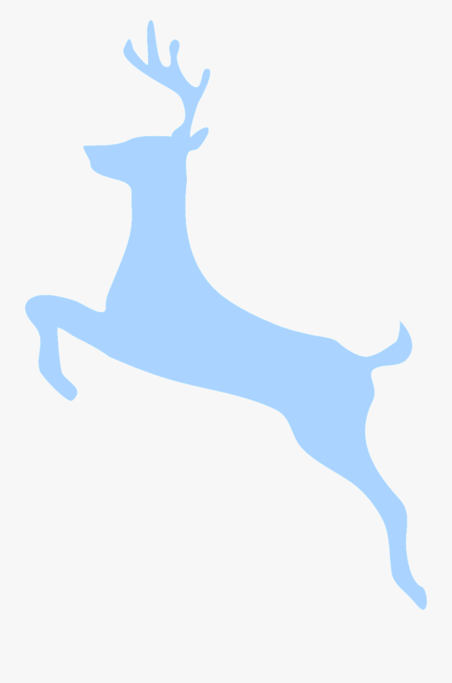Deer Jumping Silhouette Free Picture - Matt Pond Pa Emblems, Transparent Clipart
