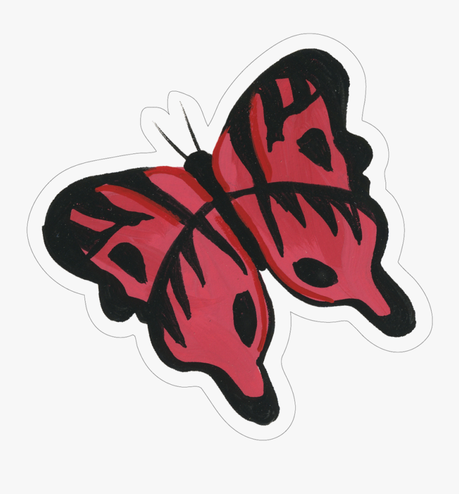 Butterfly Print & Cut File - Swallowtail Butterfly, Transparent Clipart