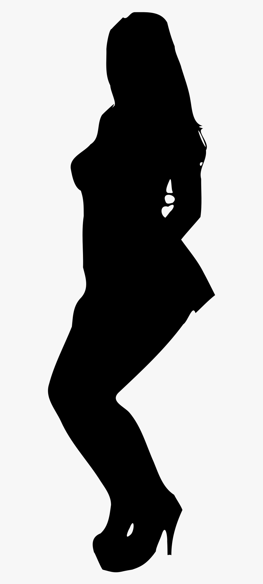 Woman Silhouette 12 Clip Arts - Corpo De Uma Mulher Em Png, Transparent Clipart