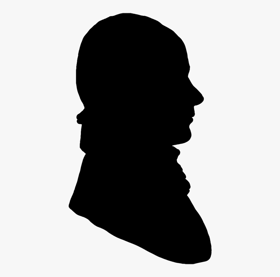 Face Silhouette Man - Male Face Silhouette Transparent Background, Transparent Clipart