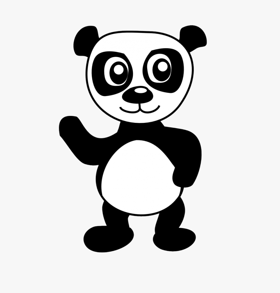 Cute - Baby - Panda - Coloring - Pages - Panda Bear Clip Art, Transparent Clipart