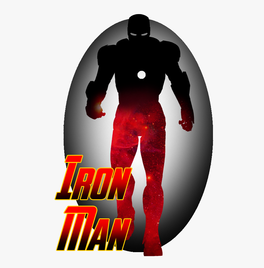 Iron Man Silhouette By Missmovielover - Iron Man Mask Silhouette, Transparent Clipart