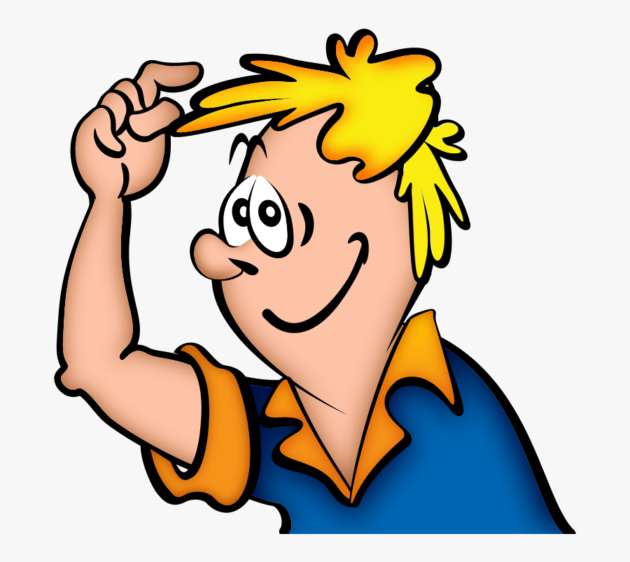 Man With A Hat Clipart, Transparent Clipart