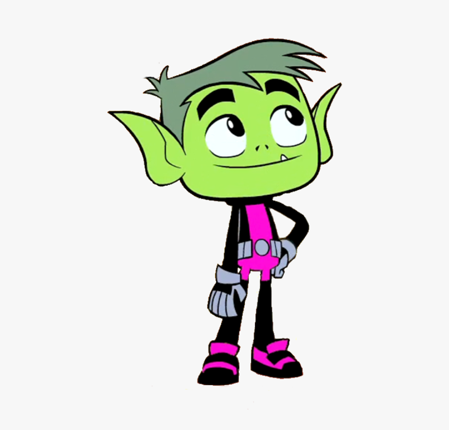 Beast Boy Thinking Something-tgg434 - Teen Titans Beast Boy, Transparent Clipart