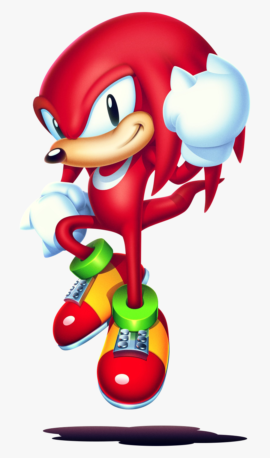 Television Clipart Heavy Object - Knuckles The Echidna Sonic Mania, Transparent Clipart