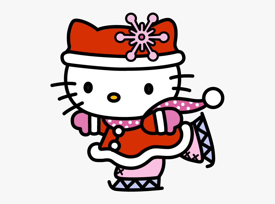Hello Kitty Clip Art - Christmas Hello Kitty Png, Transparent Clipart