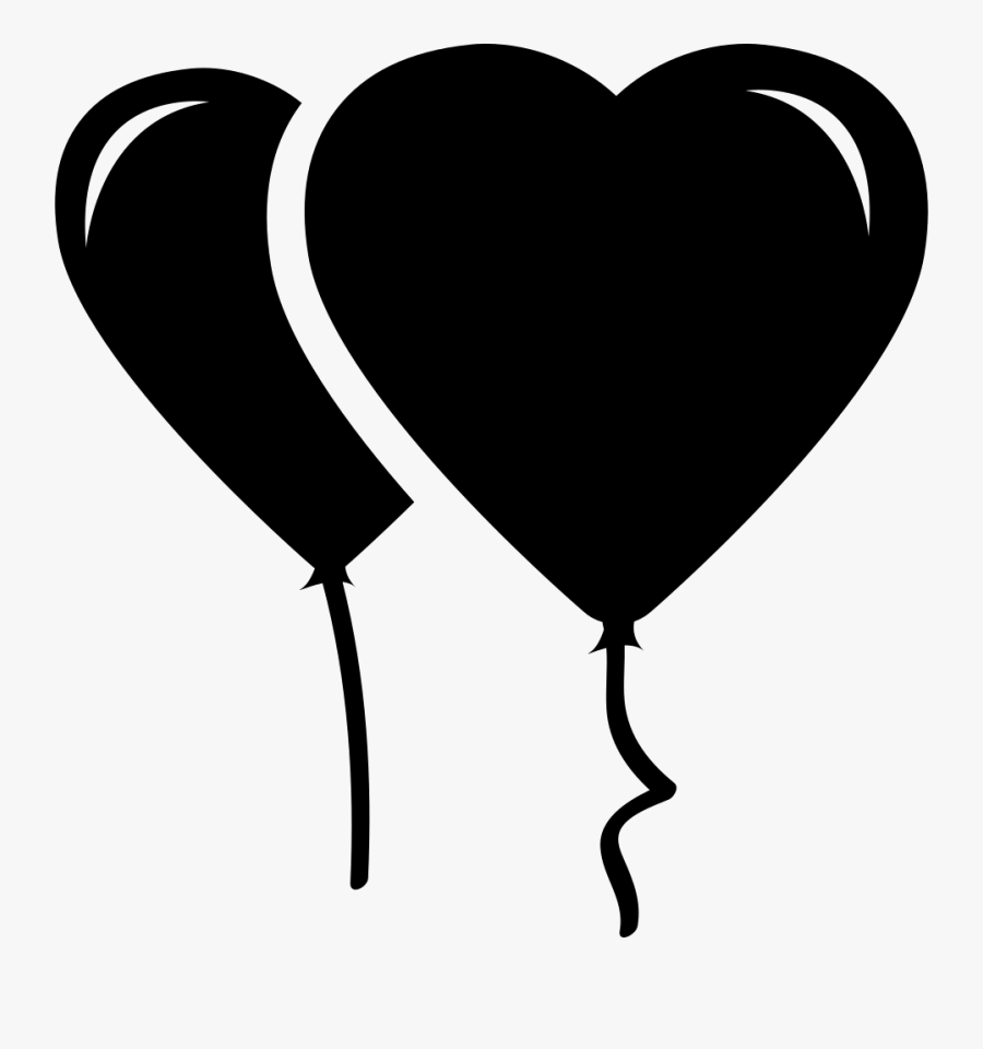 Balloon Svg Heart Heart Shaped Balloon Vector Free Transparent Clipart Clipartkey