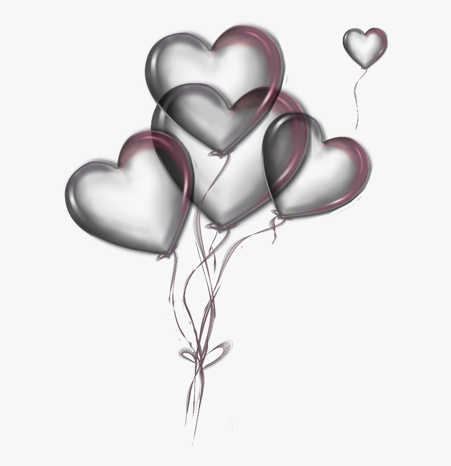 #balloons #hearts #transparent #overlay #bouquet - Balloons Transparent Overlay, Transparent Clipart