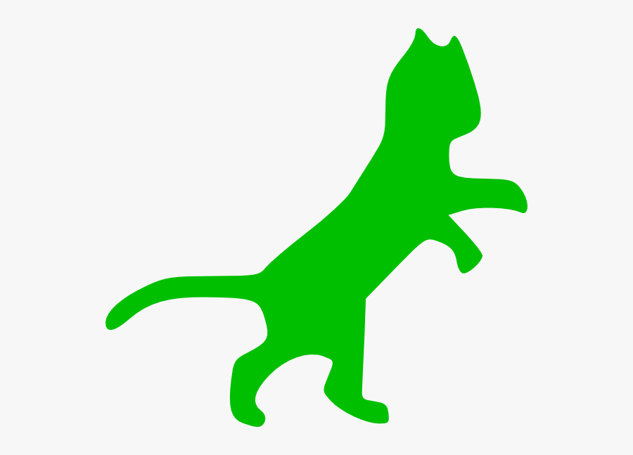 Green Cat Clip Art - Cat Clip Art, Transparent Clipart