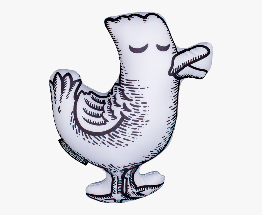 Drawing Duck Merchandise Transparent Png Clipart Free - Golden Duck Logo, Transparent Clipart
