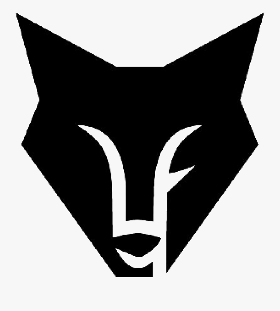 Fox Clip Art Black And White, Transparent Clipart