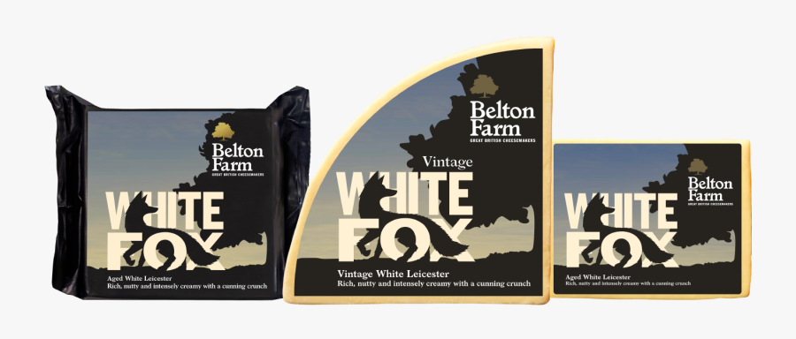 White Fox Cheese - Belton Farm Vintage White Fox Cheese, Transparent Clipart