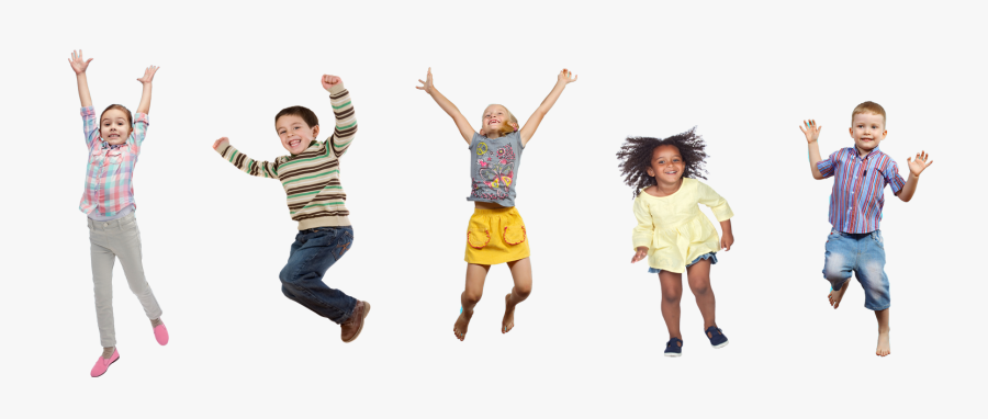 Kids Jumping Png - Children Jumping, Transparent Clipart