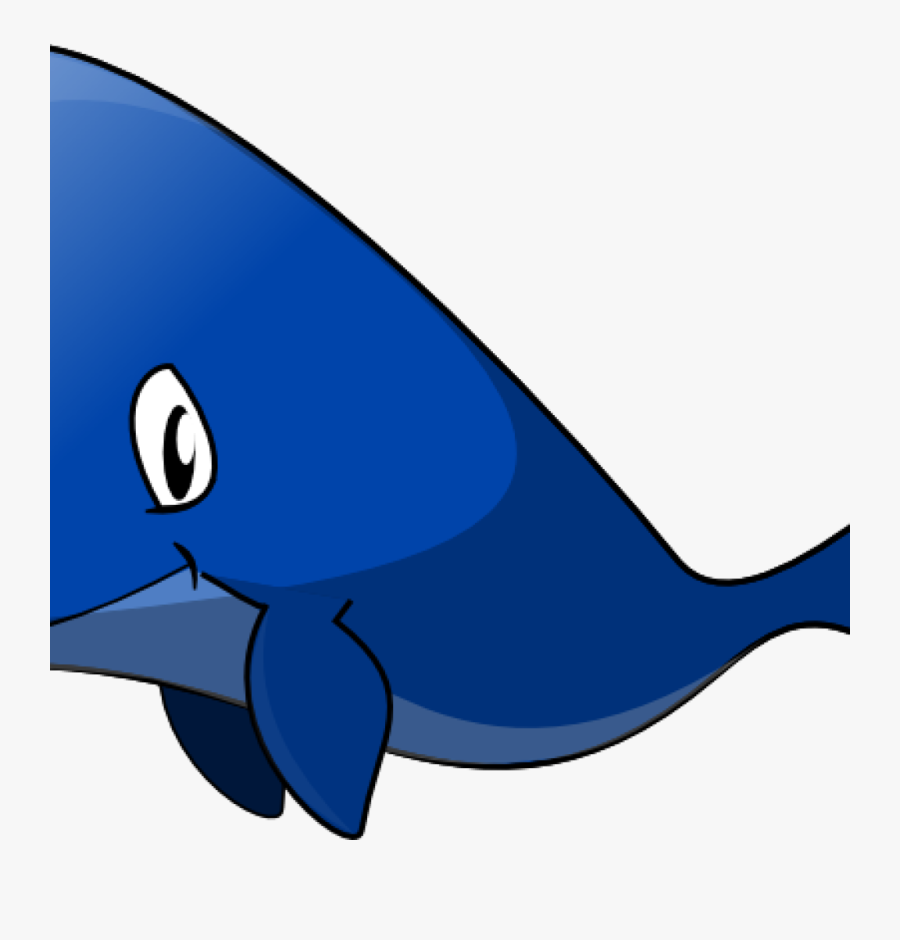Transparent Whale Little Cartoon - Transparent Cartoon Whale, Transparent Clipart