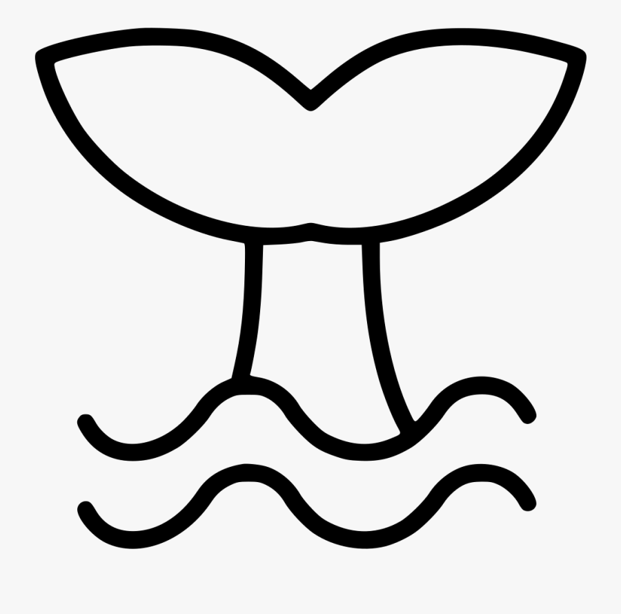 Whale Tail Diving, Transparent Clipart