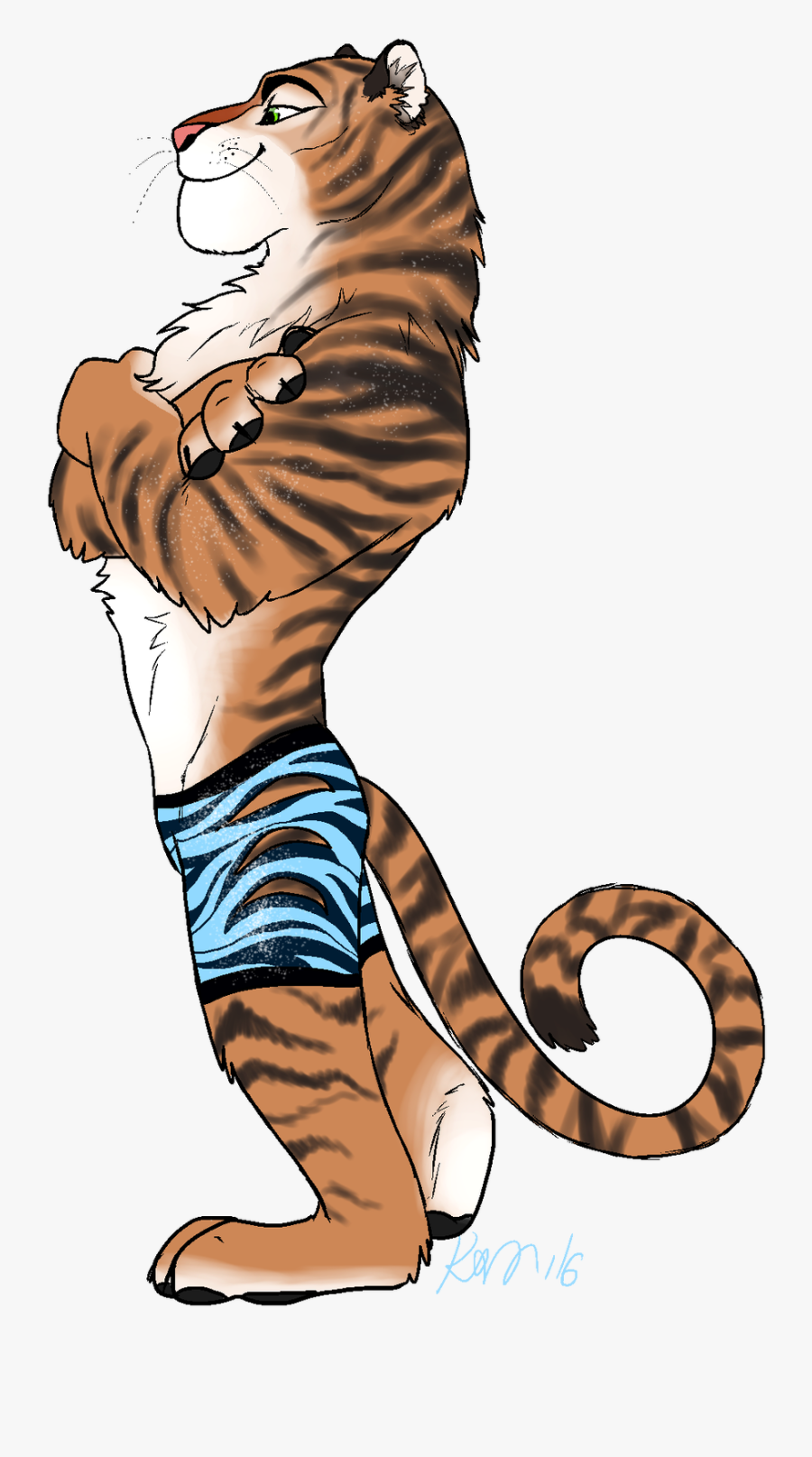 Tiger Claw Marks Clipart - Zootopia Tiger Png, Transparent Clipart