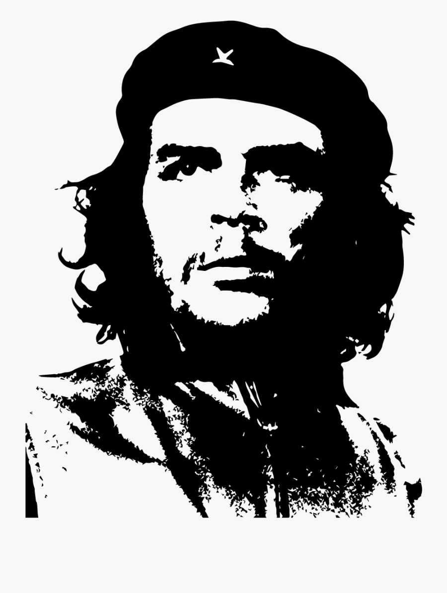 Che Guevara Silhouette Vector Graphic Clip Art Transparent - Che Guevara, Transparent Clipart