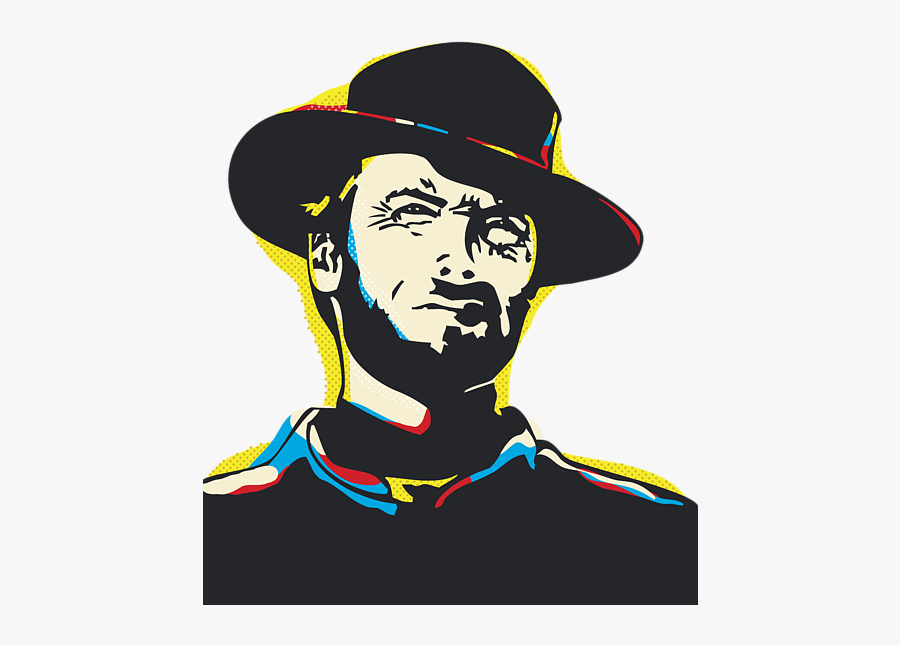Clint Eastwood, Transparent Clipart