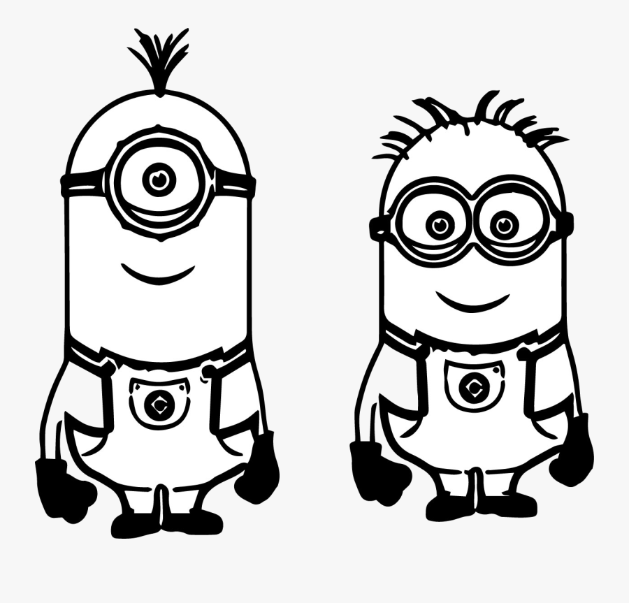 Minion Clipart Color Free Cliparts Images On Transparent - Fun Colouring Pages Minions, Transparent Clipart