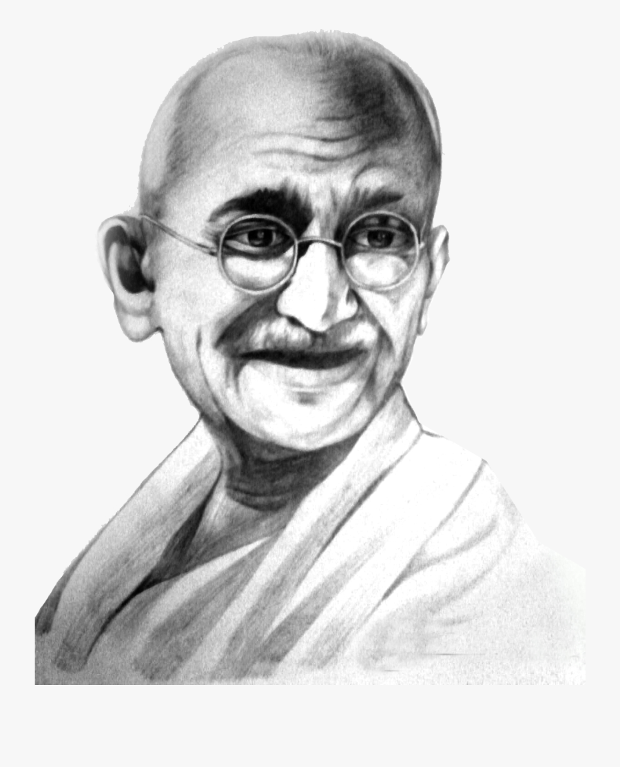 Mahatma Gandhi Png Clipart Best Gandhiji Pencil Sketch , Free