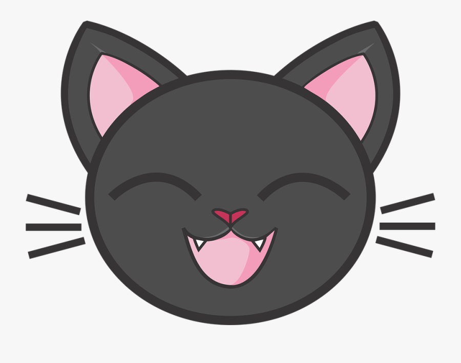 Images Cartoon Cats 5, Buy Clip Art - Cat Face Vector Png, Transparent Clipart