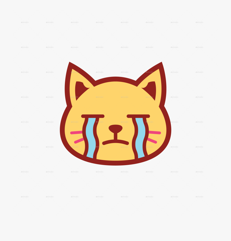 Cute Cat Cartoon Png, Transparent Clipart