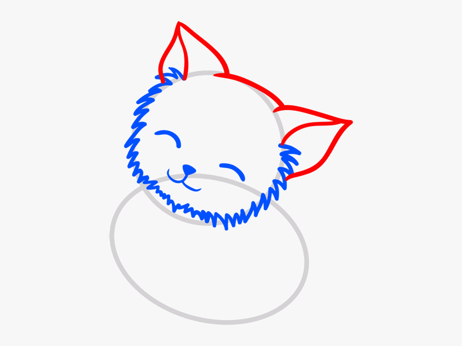 Cat Yawns, Transparent Clipart