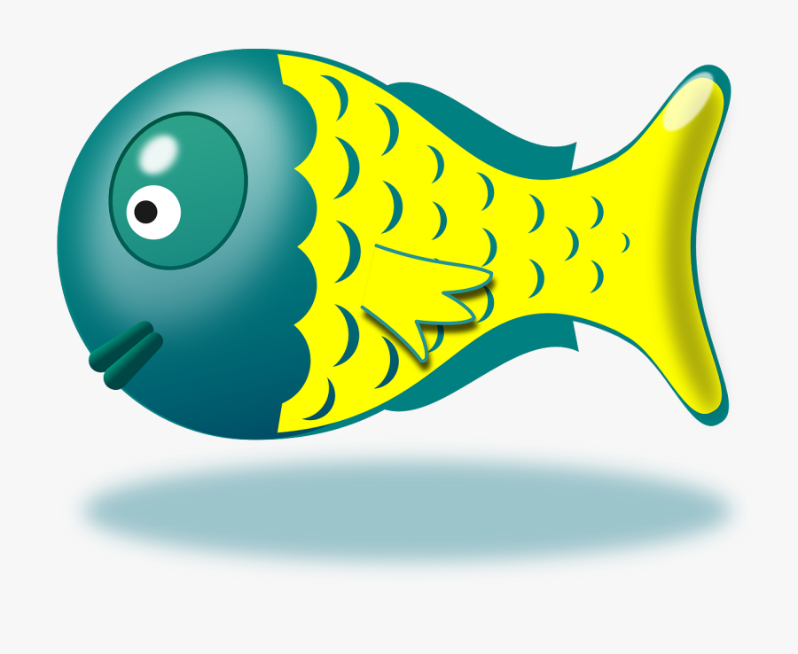 Babyfish - Fish Wishing Happy Birthday, Transparent Clipart