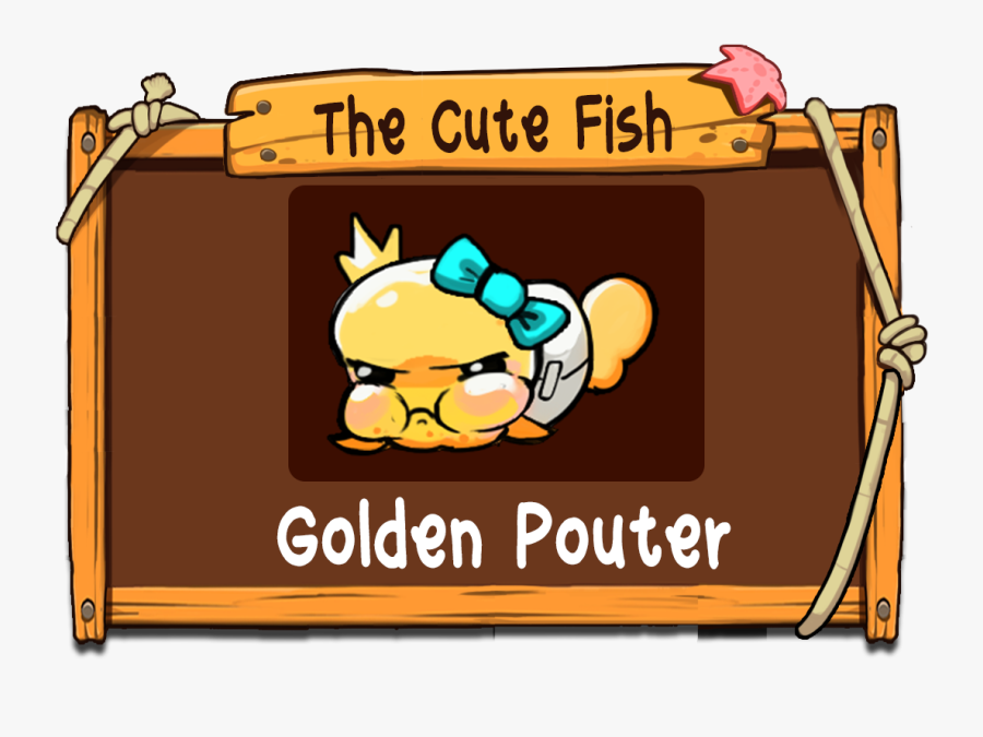 Cute Fish - Cartoon, Transparent Clipart