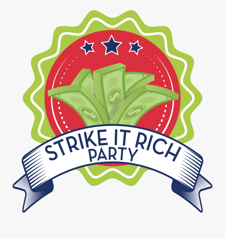 2019 Strike It Rich Logo, Transparent Clipart