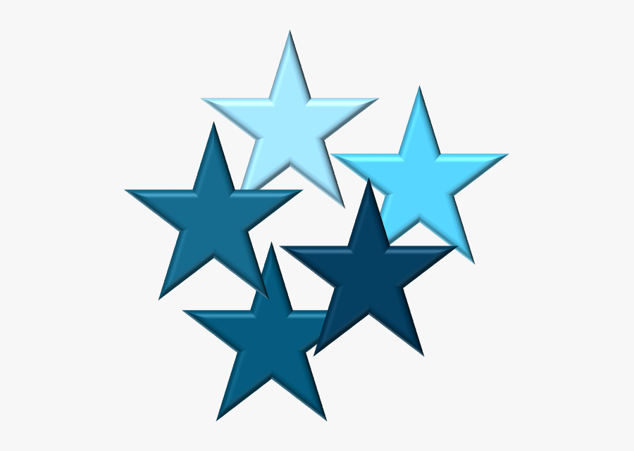 Glitter Star Silhouette, Transparent Clipart